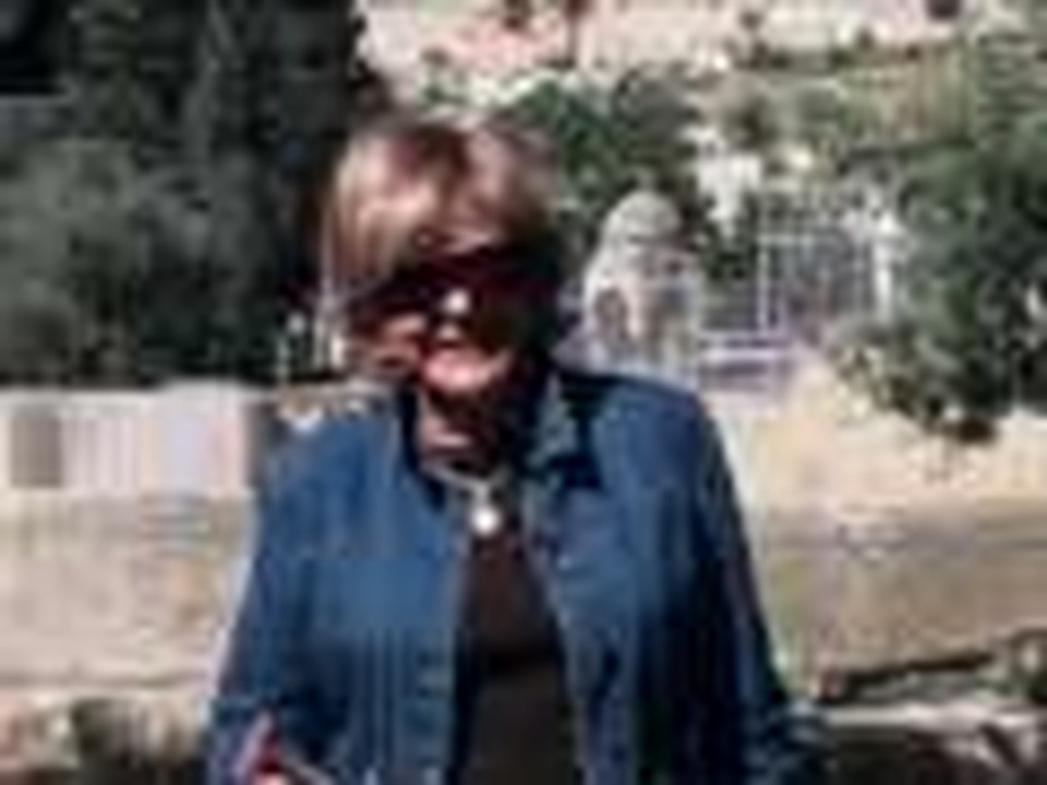 Kay Arthur video in Jerusalem for New Jesus Movie