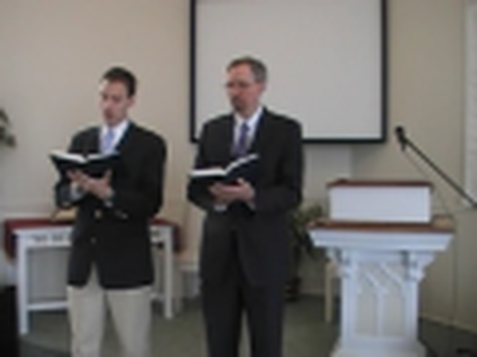 Special Music: "All Glory, Laud and Honor." Trinity Hymnal #173