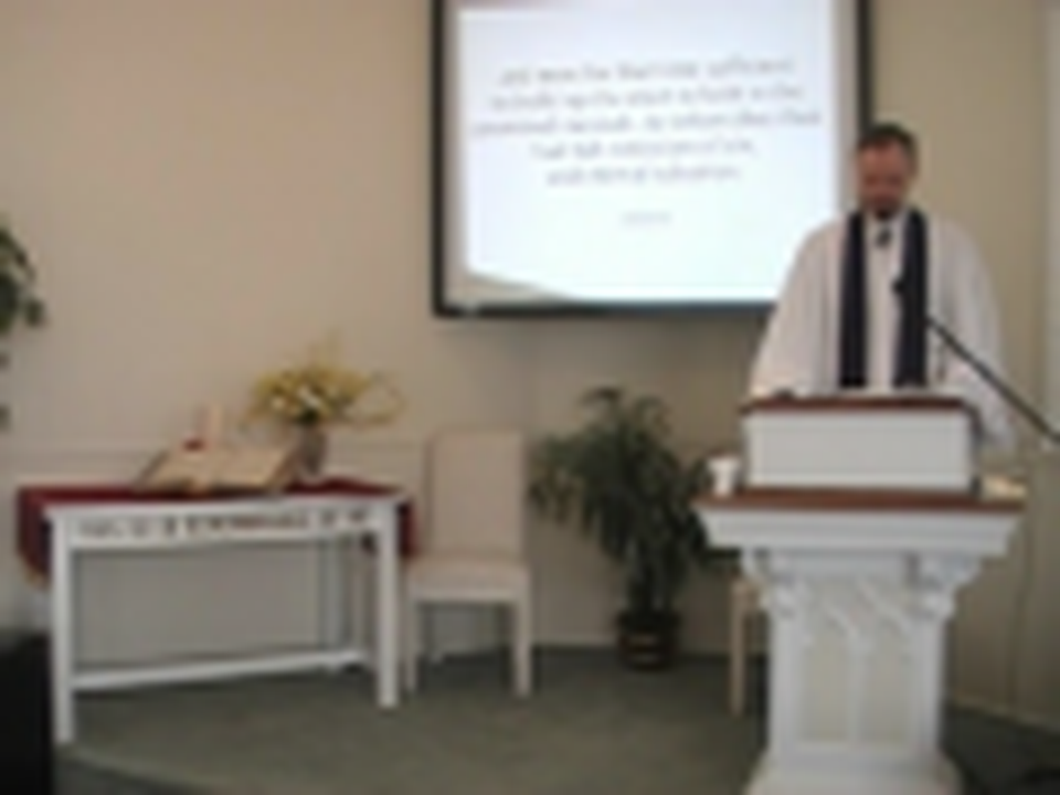 "Shadows and Types," Larger Catechism Meditation, Rev. Richard Scott MacLaren