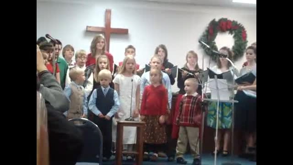 Christmas Perf. Bible Baptist church Anderson, SC 2010