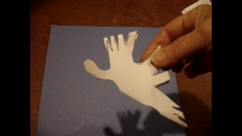 God sent down a dove_Sarah Poff's_art hands.wmv