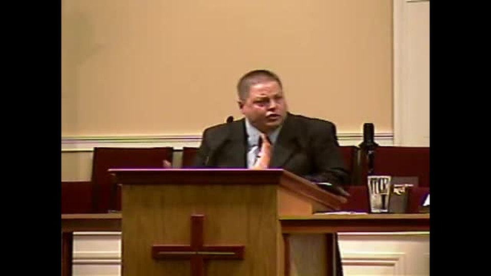 Galatians 1:6-9 - Sun PM Preaching - 1-30-2011 -Community Bible Baptist Church 1of2