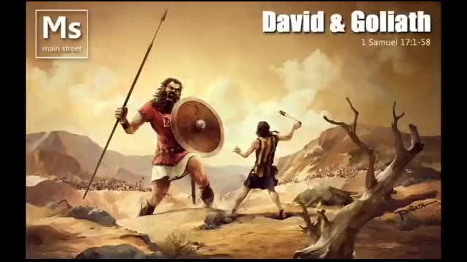 David and Goliath