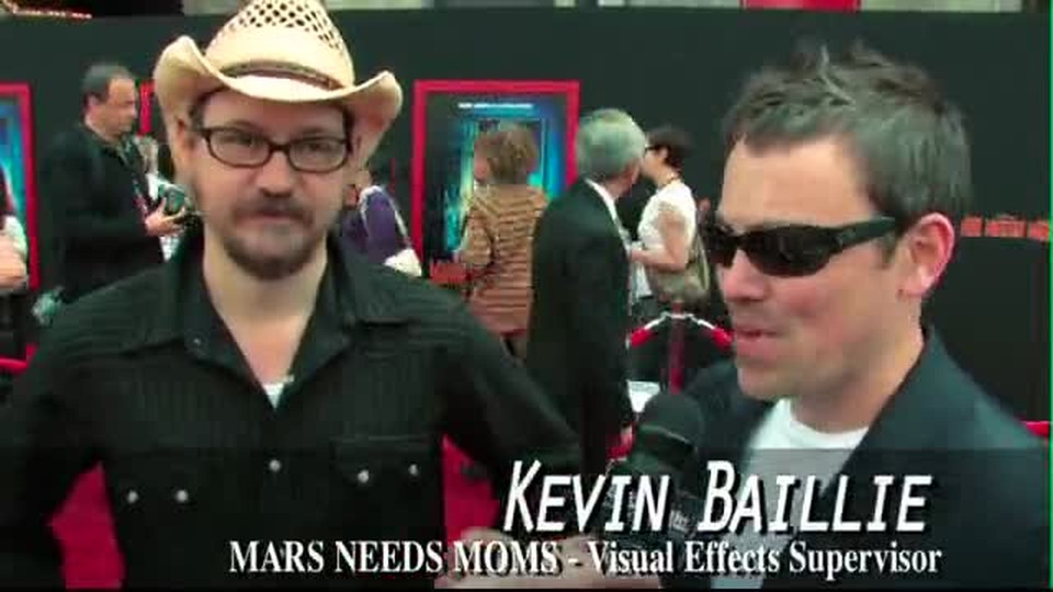 MARS NEEDS MOMS red carpet