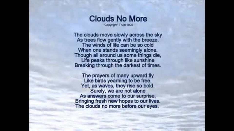 Clouds No More