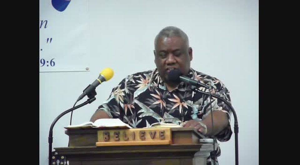 LIVING VICTORIOUSLY OVER FEAR PART 7 Pastor James Anderson April 17 2012b