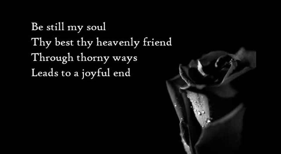 Be Still My Soul