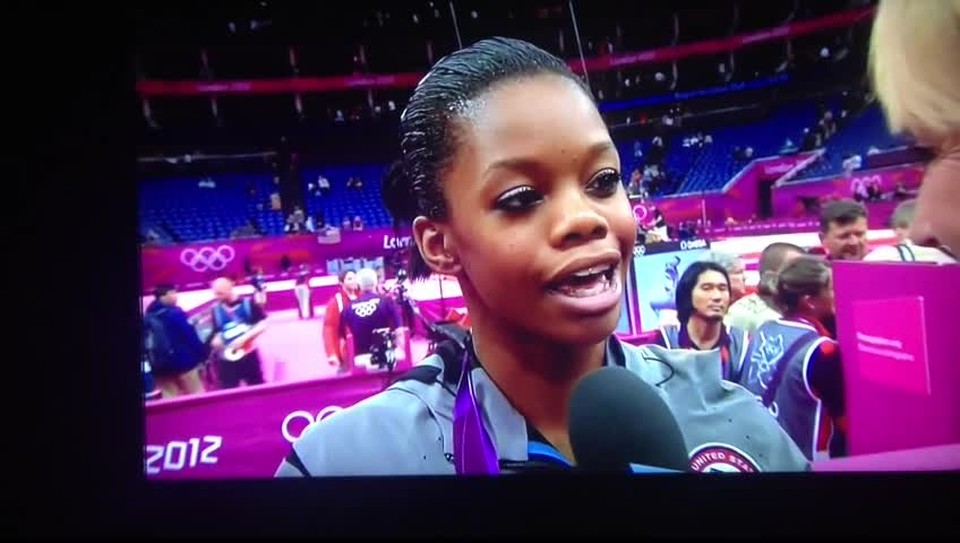 Gabby Douglas Gives God All The Glory
