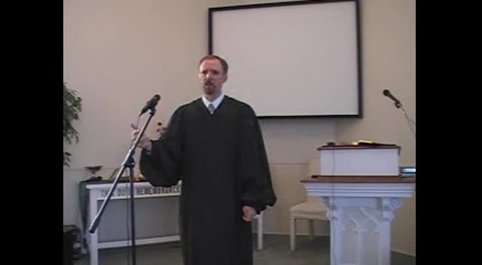 Sermon: Jesus Greater Than Moses, Rev. R. Scott MacLaren, First OPC Perkasie PA 9/23/12