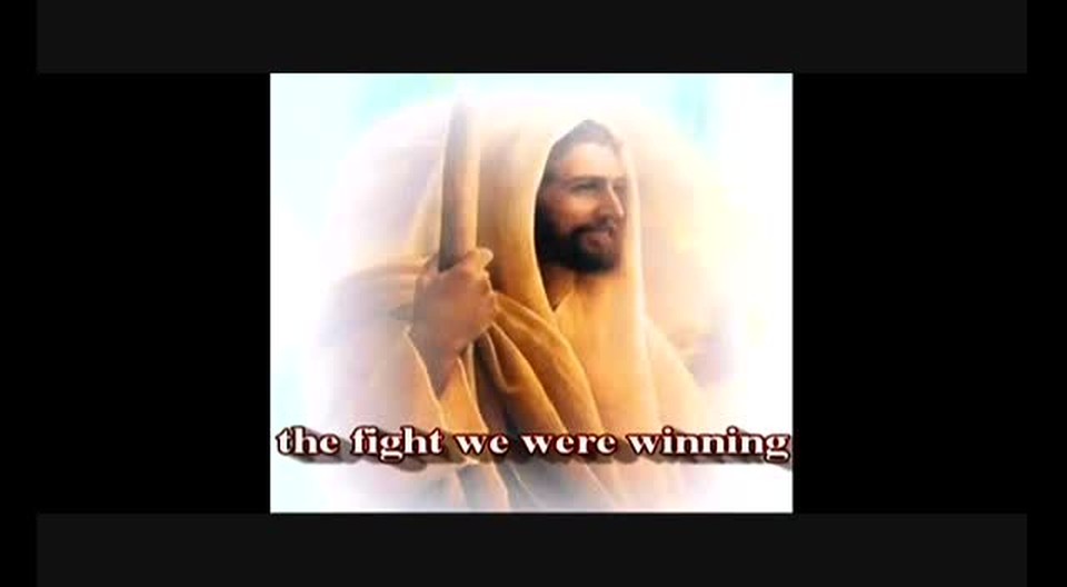 Gospel Harmonica Hymn "We Gather Together" with lyrics.