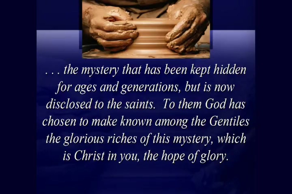 The Mysteries of God - 3/17/2013