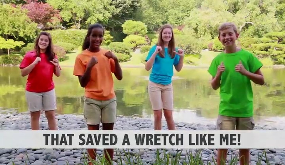 Amazing Grace - Gangway to Galilee, Concordia's 2014 VBS Song Action Video