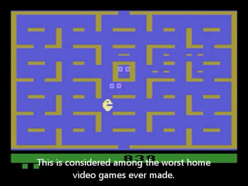 The Hardship of Atari 2600 Pac-Man