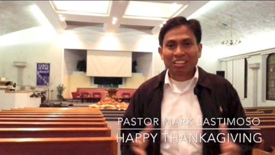 Mark Lastimoso:Happy Thanksgiving