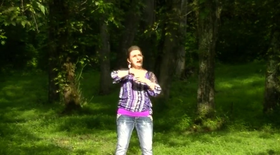 Prayer Is Rising by Regi Stone in ASL