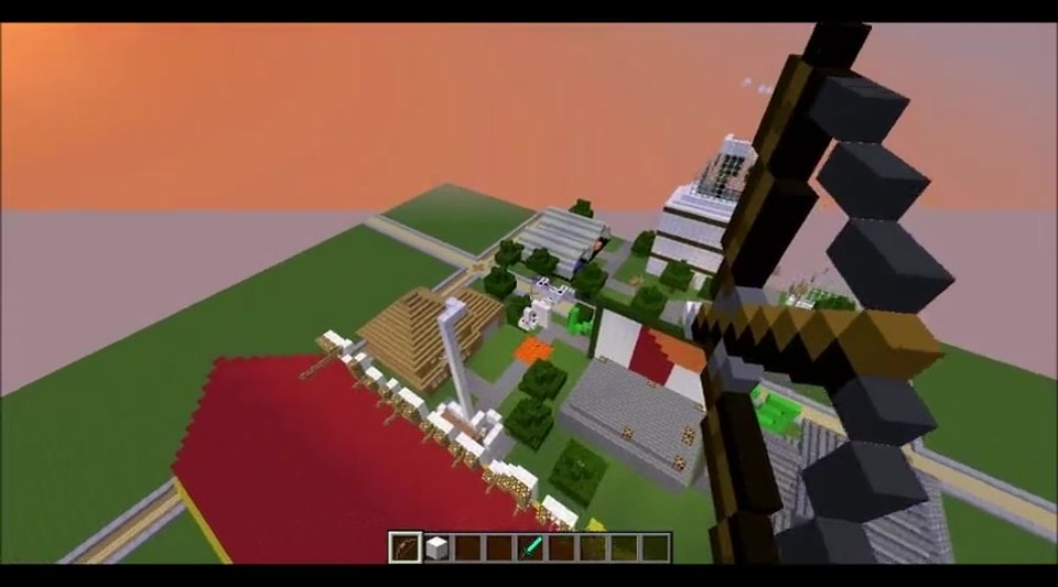 Trickshotting Minecraft Edition