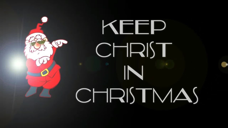 KEEP CHRIST IN CHRISTMAS