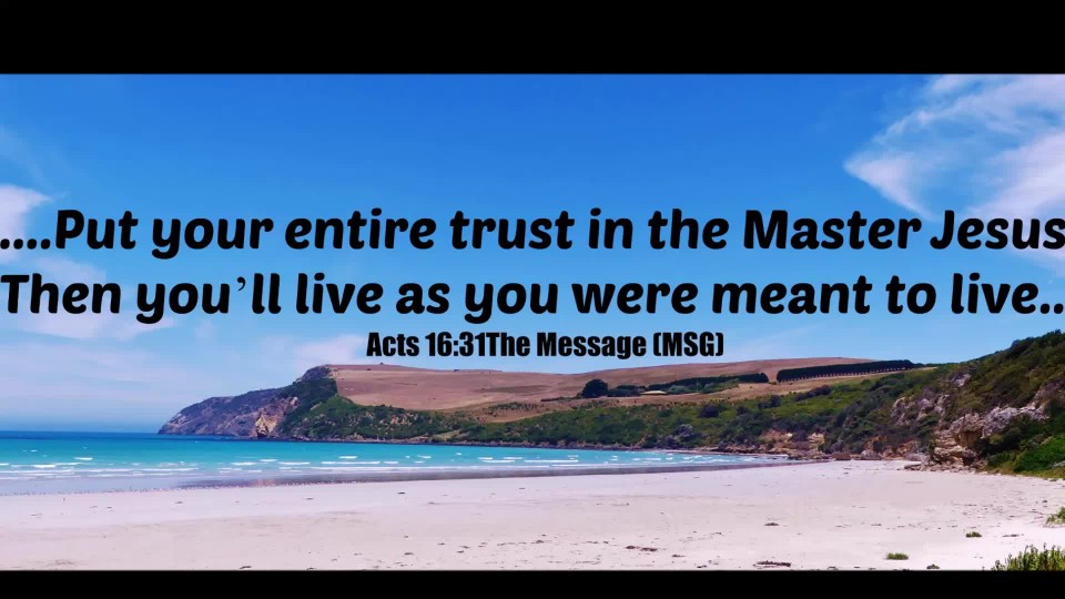 Then you will live