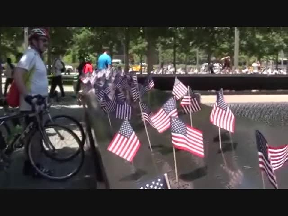 New York. 9 11 monument