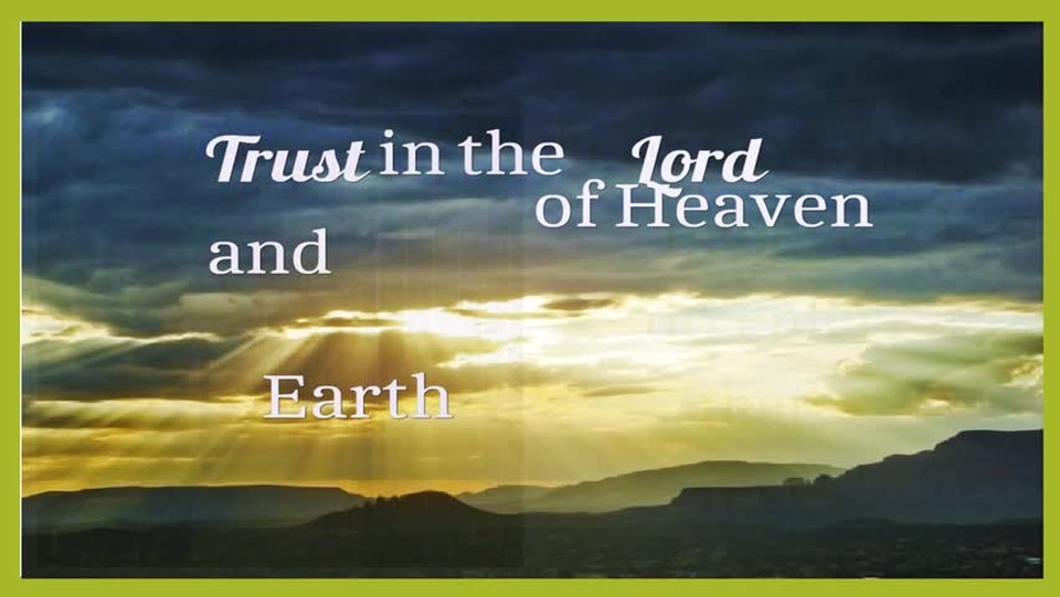 Rest in the Lord