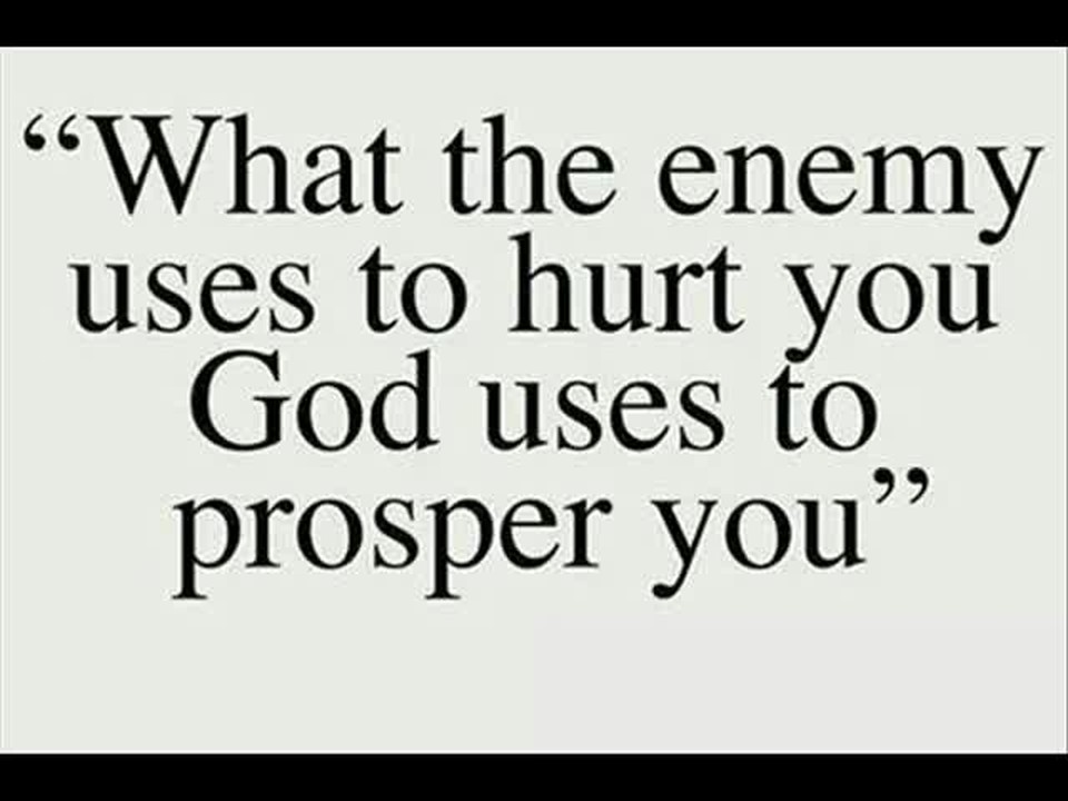 No Weapon Formed Against Shall Prosper