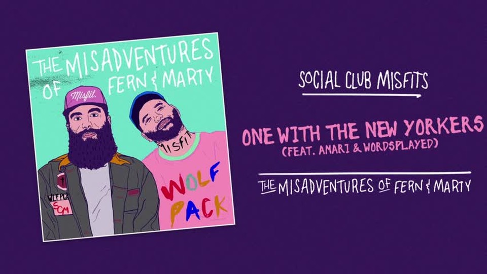Social Club Misfits - One With The New Yorkers (Audio) ft. Amari, Wordsplayed