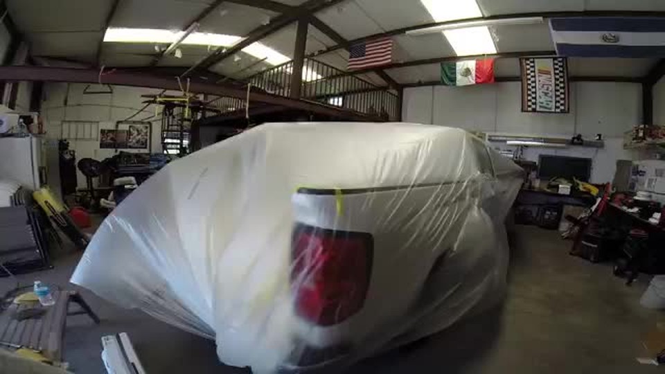 How to Spray in a truck bedliner.