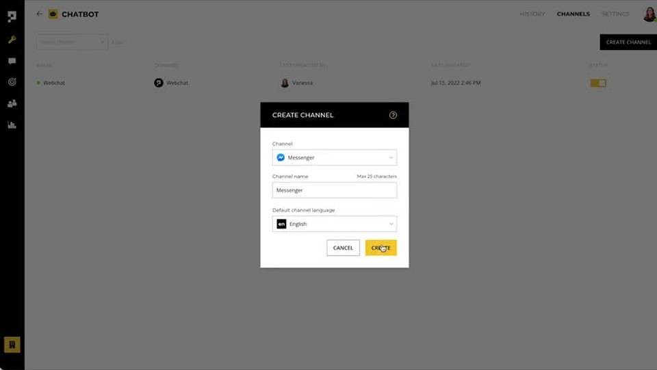 Quick demo: How chatbots by Proto work?