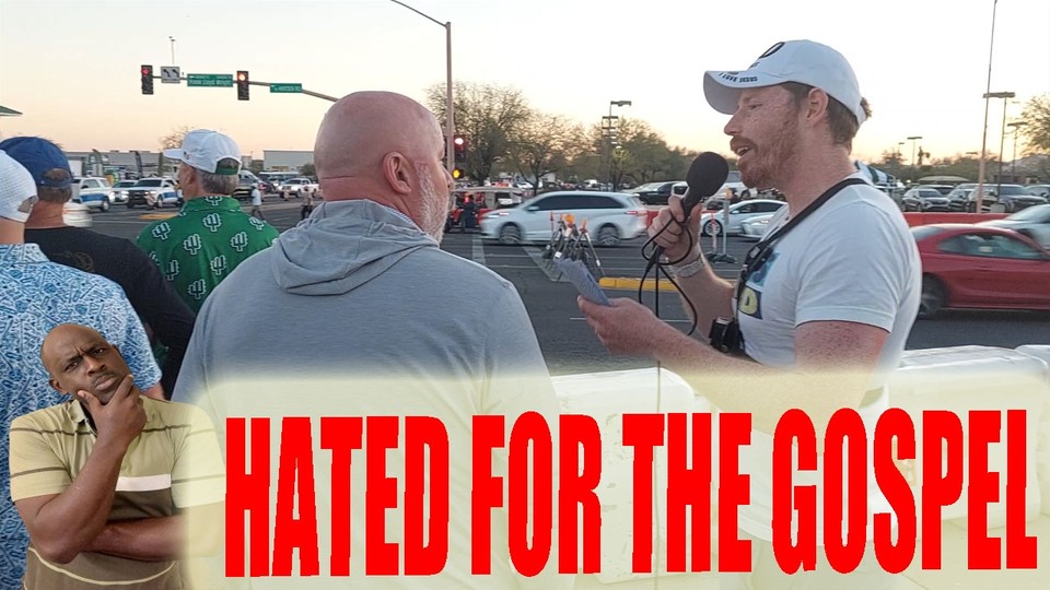 Street Preacher Gets Cussed At And Spit On For Speaking The Truth