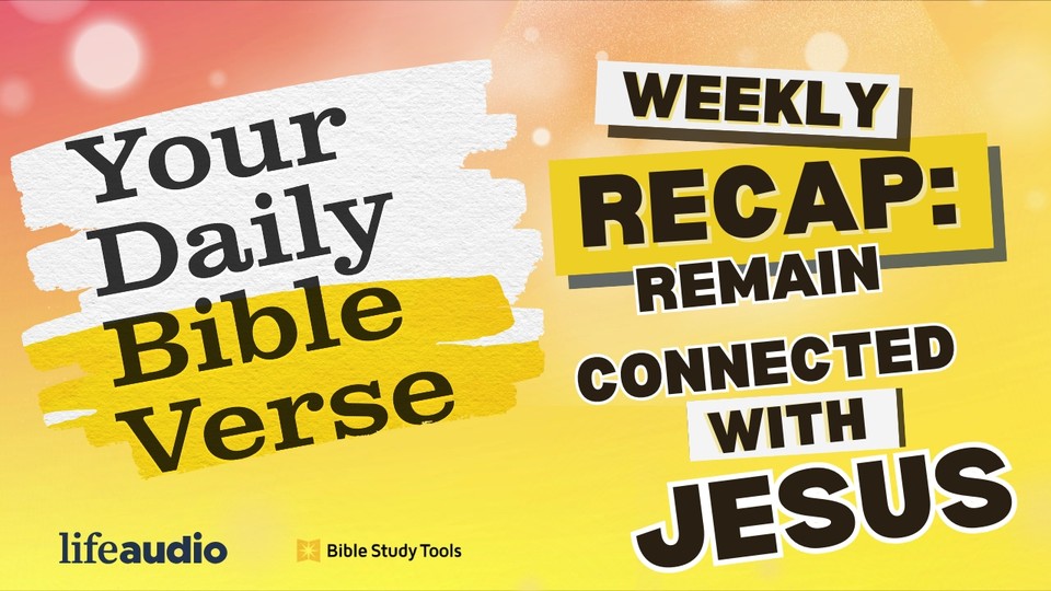 Remain Connected with Jesus: Lessons from Your Daily Bible Verse