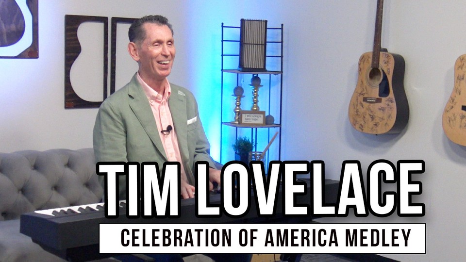 Tim Lovelace Honors Faith & Freedom with Powerful Studio Performance of New 'Celebration of America Medley'