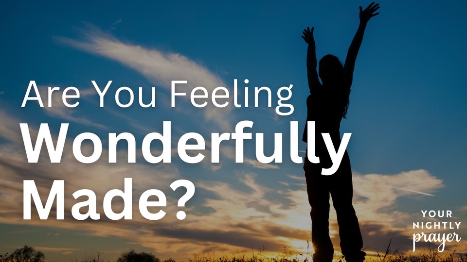 Are You Feeling Wonderfully Made | Your Nightly Prayer