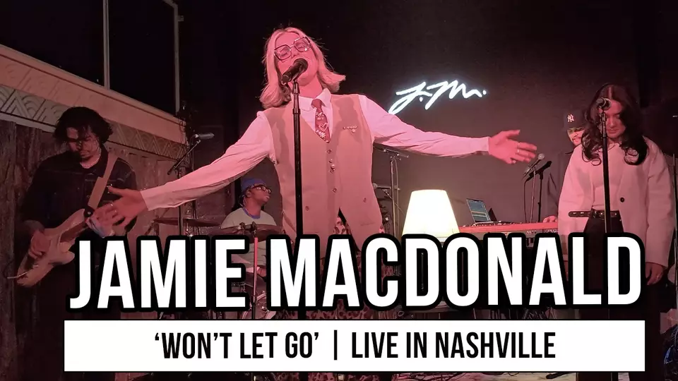 Jamie MacDonald Performs 'Won’t Let Go' Live at Nashville Album Release Party