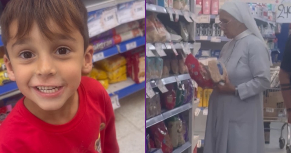 Kids Think They See Jesus' Mother
