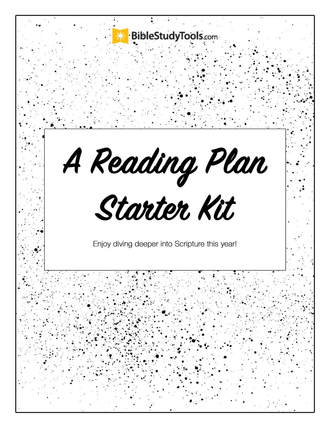 A Reading Plan Starter Kit
