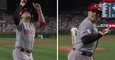 Reds Rookie Sal Stewart Proclaims 'Jesus Is King' into NBC Camera after Home Run