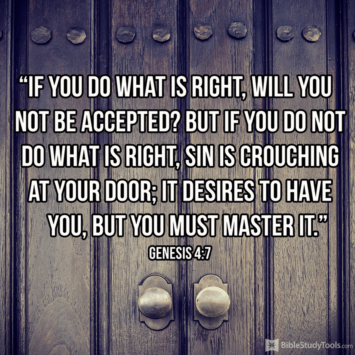 If You Do What is Right