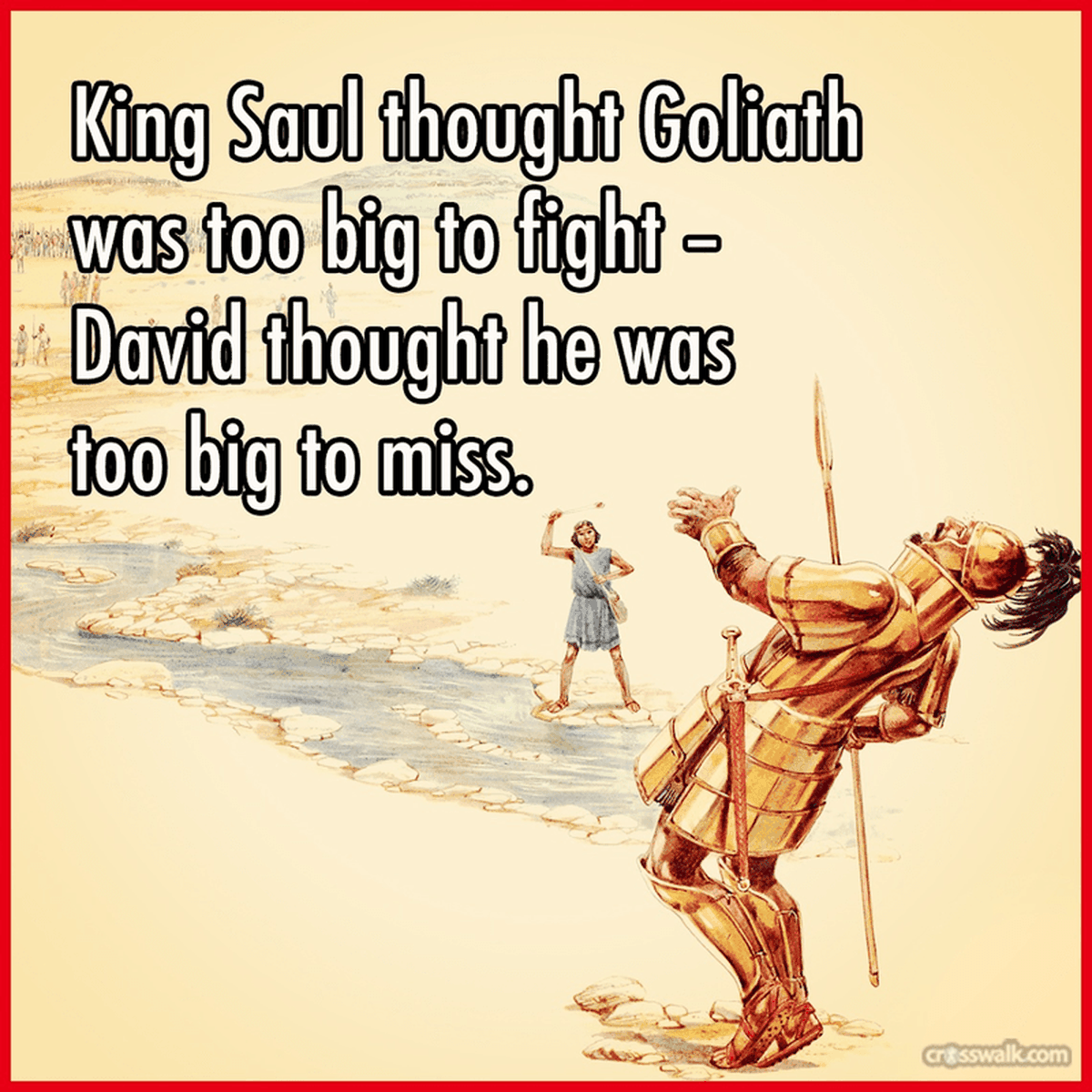 David and Goliath - Bible Story 