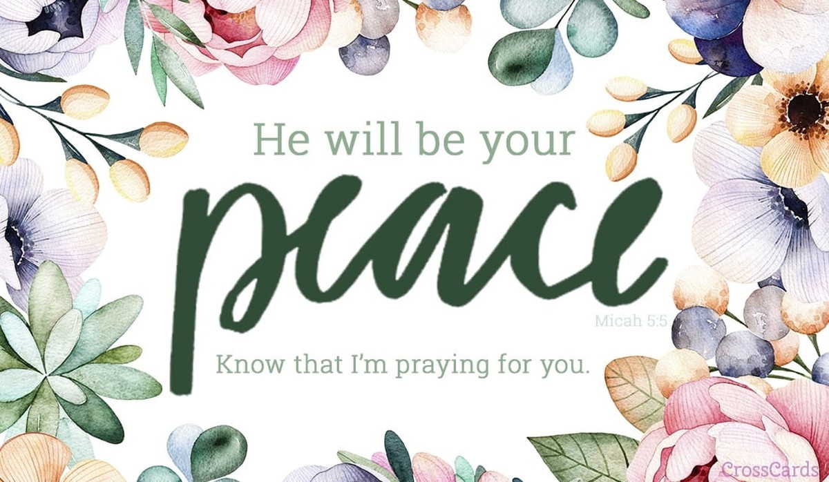 He Will Be Your Peace