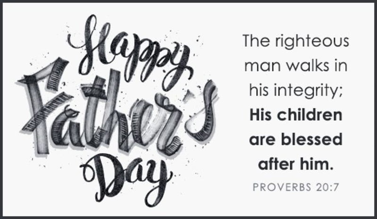 35 Father's Day Bible Verses 2021 - Inspiring Scripture and Blessings for Dad