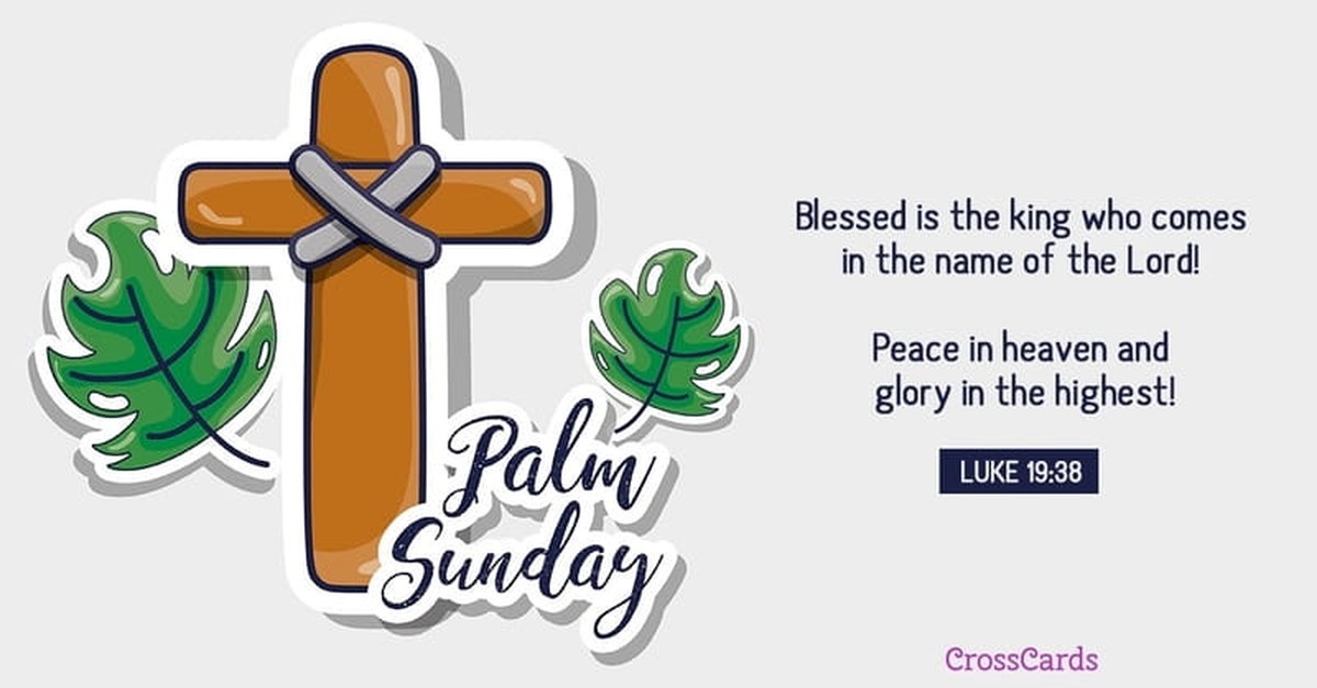 Palm Sunday Bible Verses