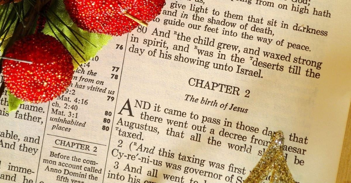 30 Christmas Bible Verses - Beautiful Scriptures & Holiday Quotes