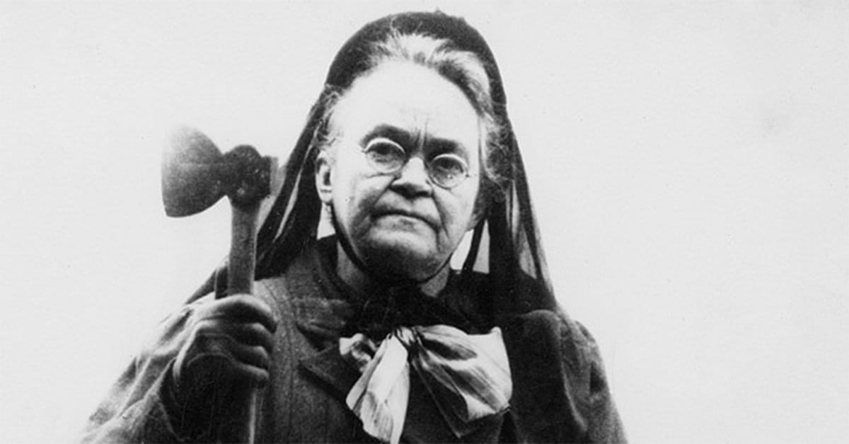 14. Carrie Nation