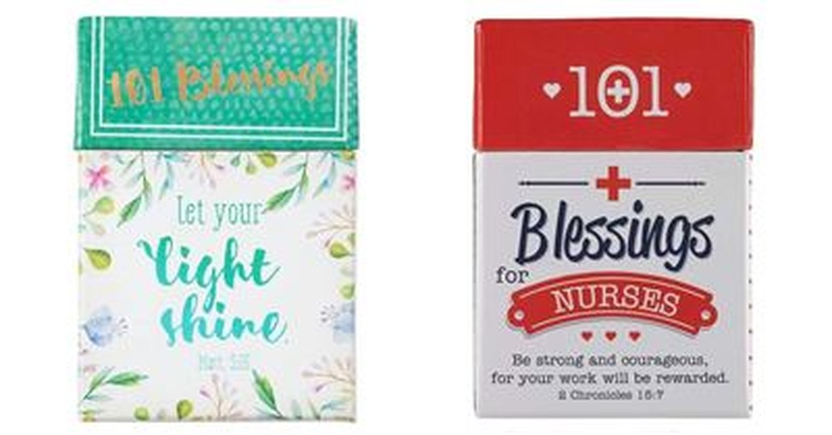 Box of Blessings, Let Your Light Shine, 101 Encouraging Message