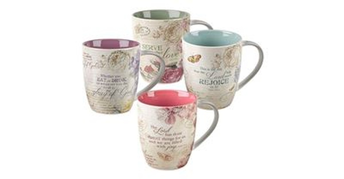 Floral Inspirations Christian Mug Set
