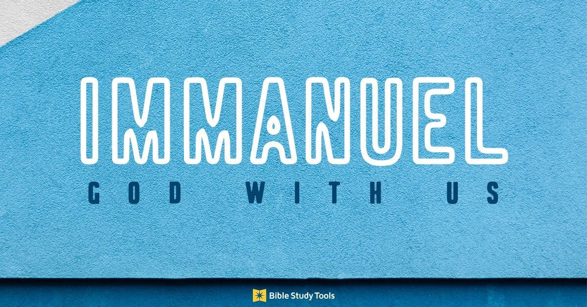 What Does "Immanuel" Mean? (Matthew 123) Your Daily Bible Verse