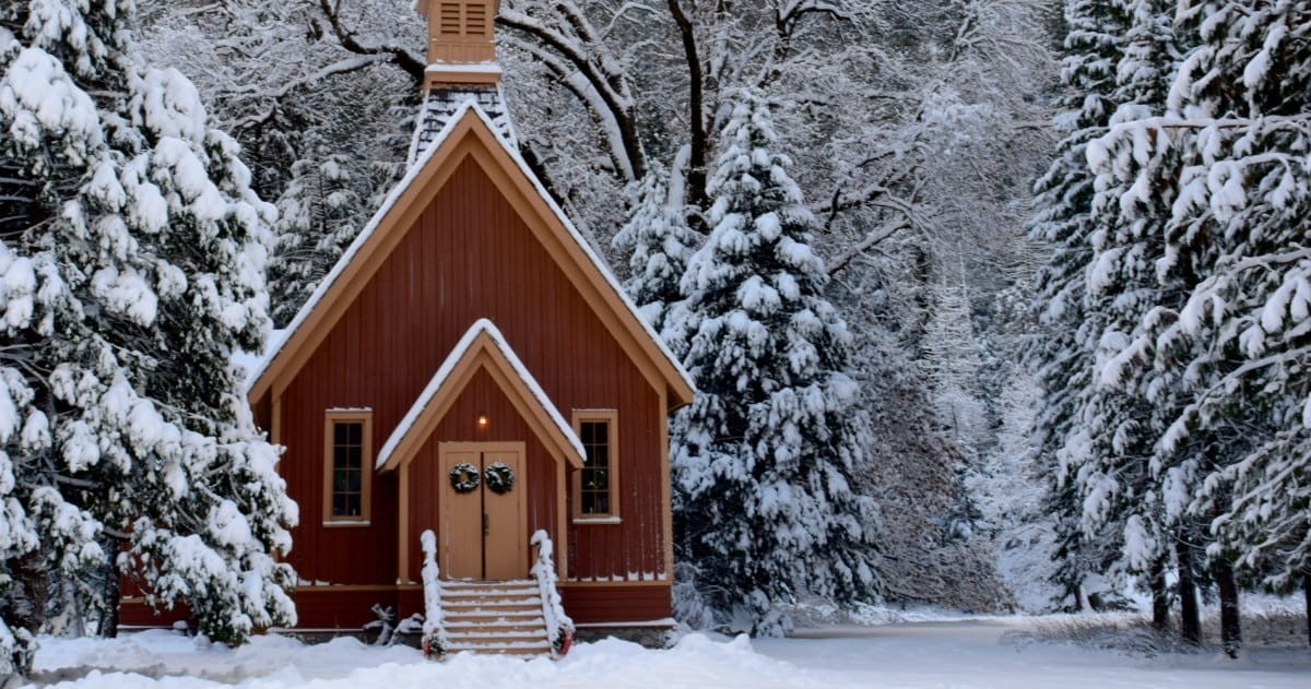 2. Churches are Filled with Christmas Visitors