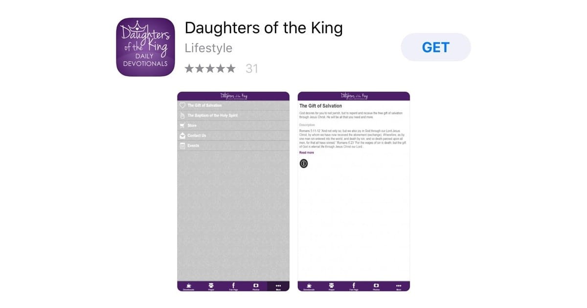 2. Daughters of the King 