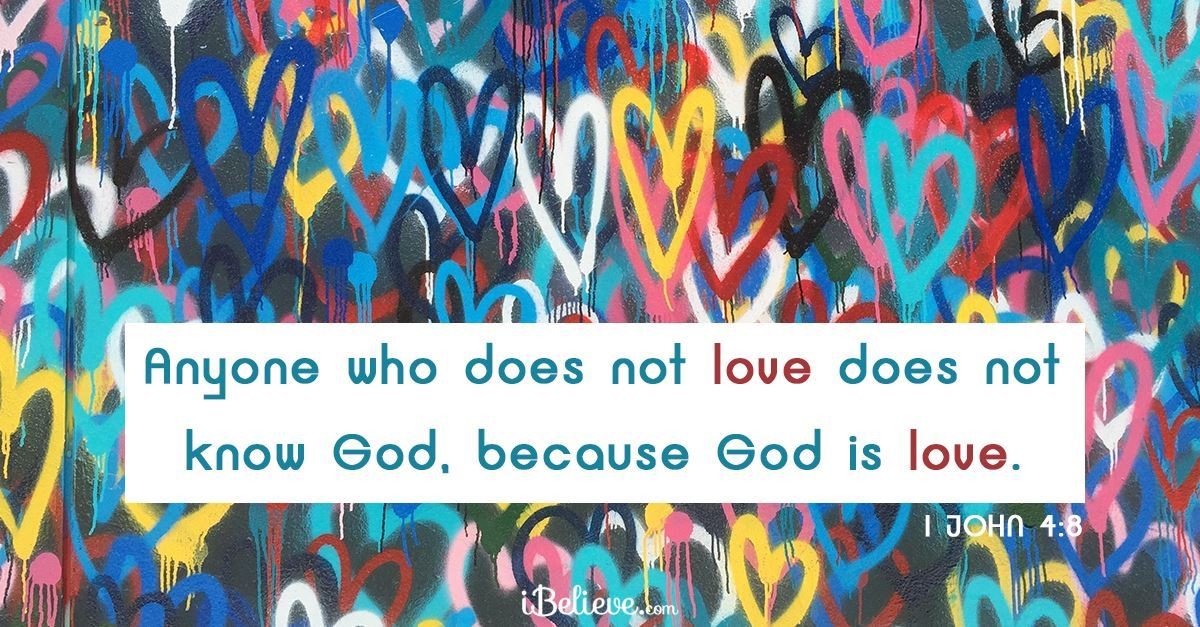 1. He is love.