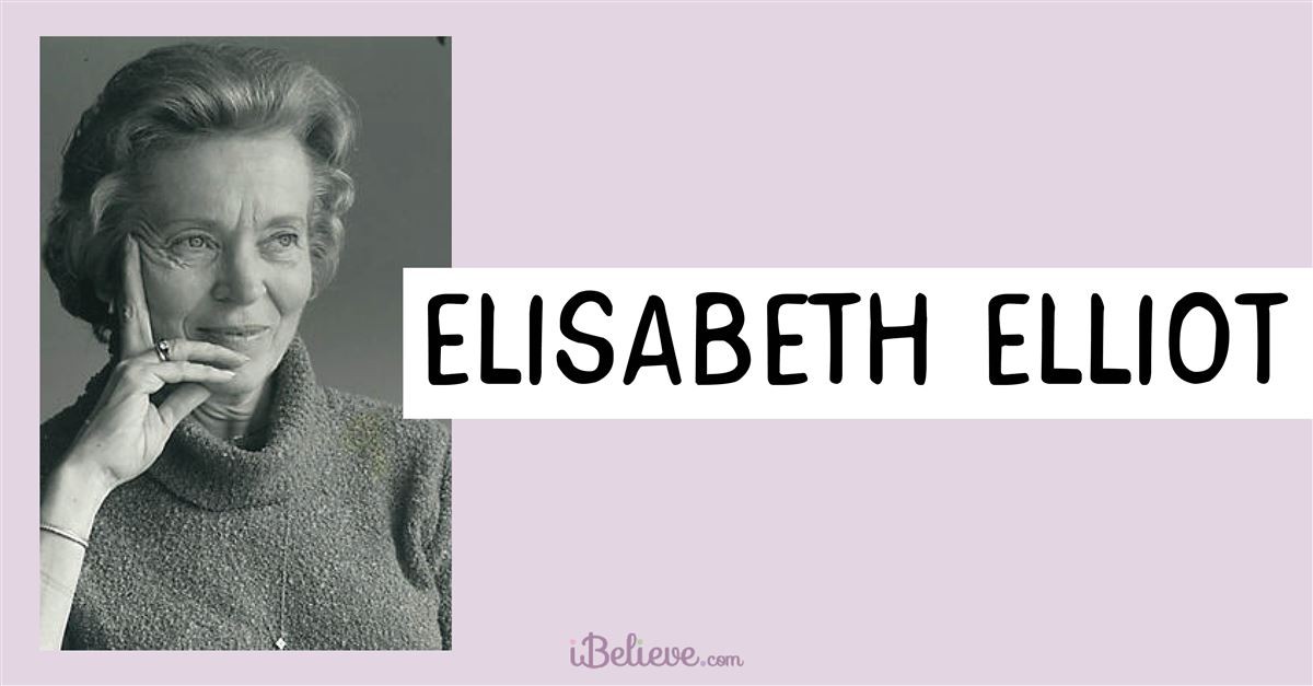 1. Elisabeth Elliot